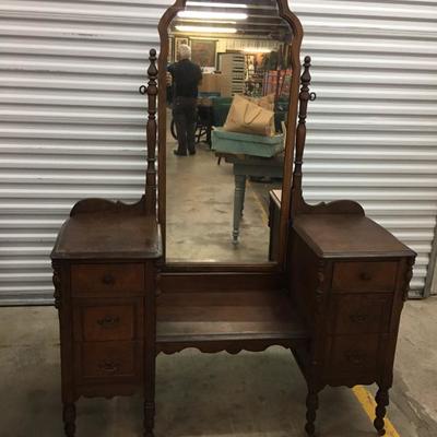 Walnut dresser