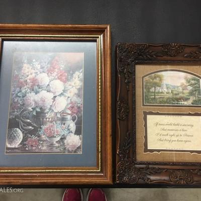 Floral artwork