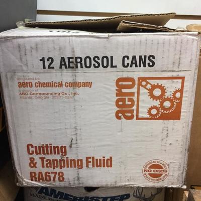 9 cans tapping and cutting fluid