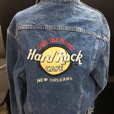 Hard Rock Cafe jean jacket New Orleans