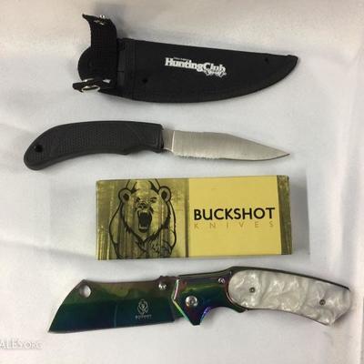 Buckshot knife and Hunting Club knife