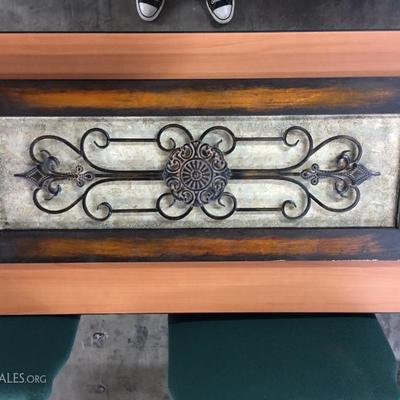 Metal wall art