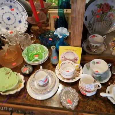Many teacups