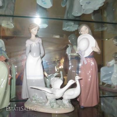 Large Lladro Collection with Boxes