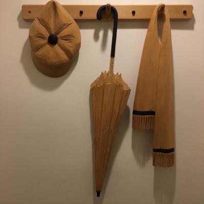 Hand Carved Wall Hanging 