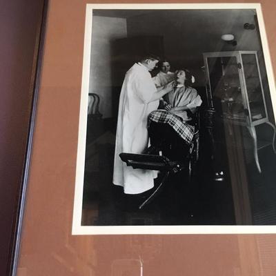 Vintage Dentist's Office Photograph