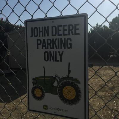 John Deere sign 