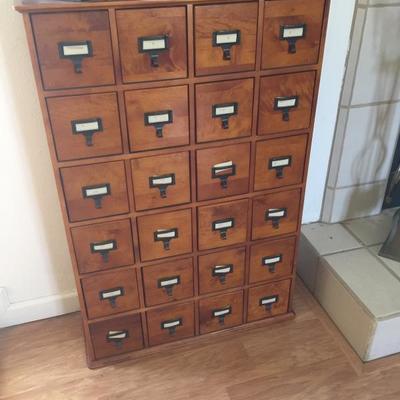 Apothecary style cabinet 