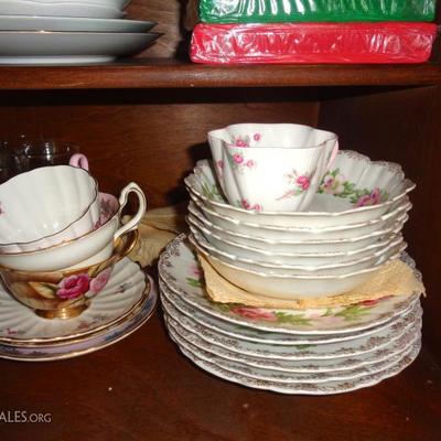 Vintage china set