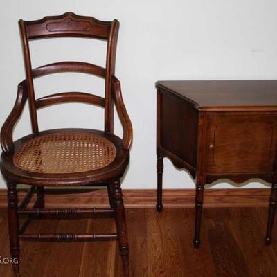 Vintage Chair & Table
