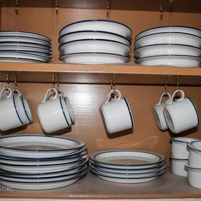 46 Pieces Dansk Bistro Everyday Dishes