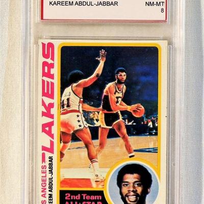 1978 Topps Kareem Abdul-Jabbar Basketball Card