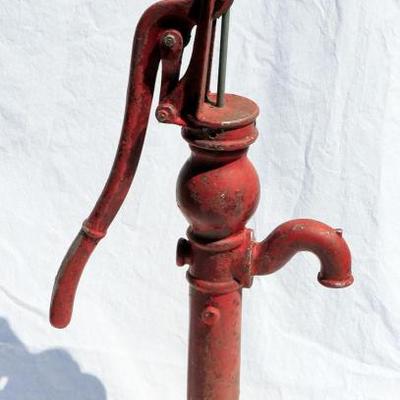 Cast Iron Hand Water Pump Antique