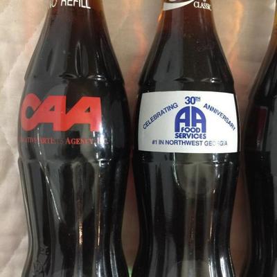 Miscellaneous Groups of 8 oz. bottles of Coca-Cola- Technical Business Conference 1996 QA 2000 (with