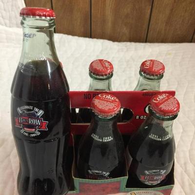 Miscellaneous 8 oz. Coca-Cola bottles - one 6 pack Celebrate the 13 In A Row Braves 1991-2004, 3 bot