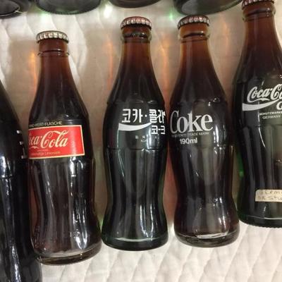 Large miscellaneous foreign lot of Coca-Cola - 1 1000 ml bottle of Franta Orange, 1 6.5 oz, bottle G