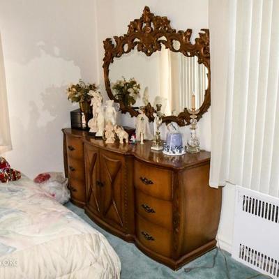 Guest Bedroom Dresser with Mirror