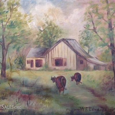 Oil on Canvas Landscape