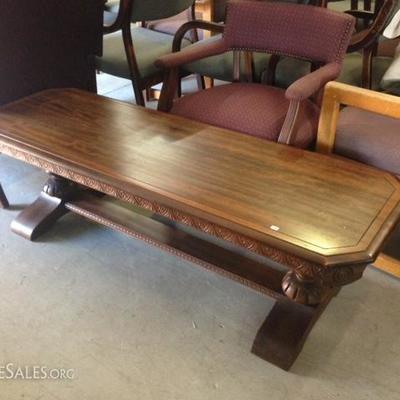 Solid Wood Coffee Table
