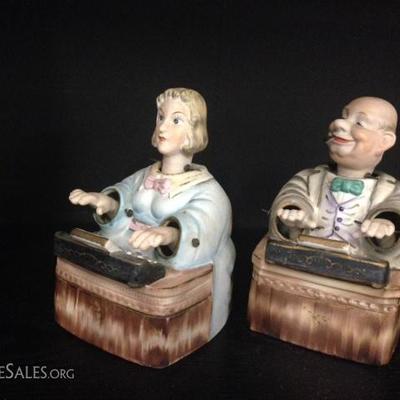 Bisque Porcelain Nodders