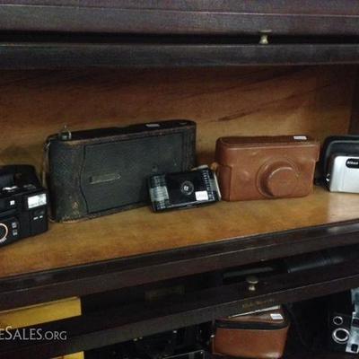 Collection of Vintage Cameras