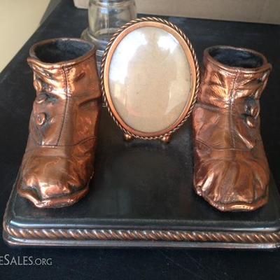 Bronzed Baby Shoes