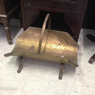 Brass Log Craddle
