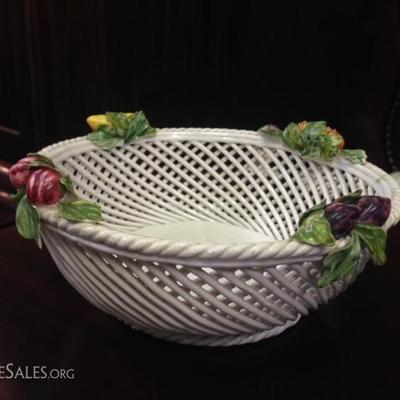 Reticulated Italian Bowl