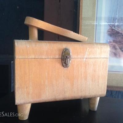 Vintage Shoe Shine Box