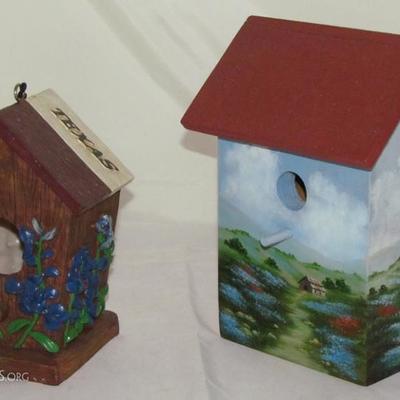 ....And More Wood Decorative Bird Houses