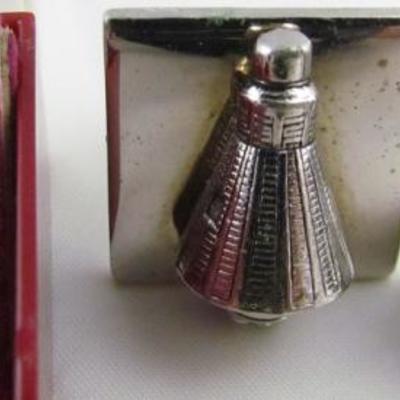 NASA Command Module Tie Tac and NASA Friendship 7 Space Capsule Cuff Links