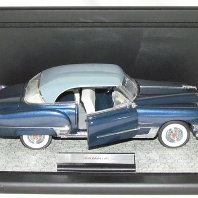 1948 Cadillac in Black & Clear Display Case  
