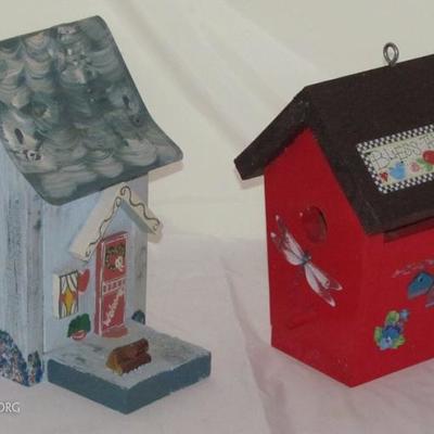 Yes, Some More Wood Decorative Bird Houses