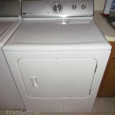 View of the Maytag Centennial Electric Dryer