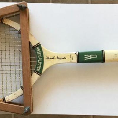 Wright And Ditson Pancho Gonzales Tennis Racket Signature Model