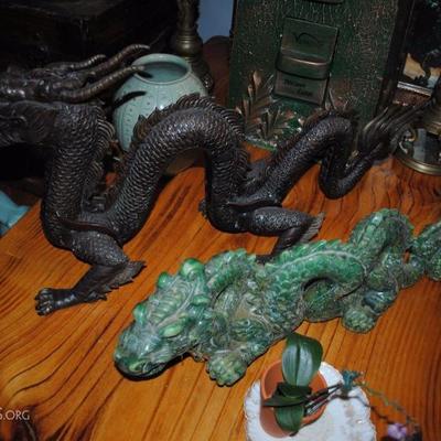 Large Metal Dragon Available Only. (Green Dragon Sold)