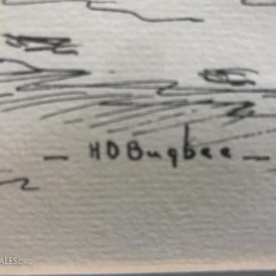 H.D. Bugbee (Harold Dow Bugbee)
(signature)