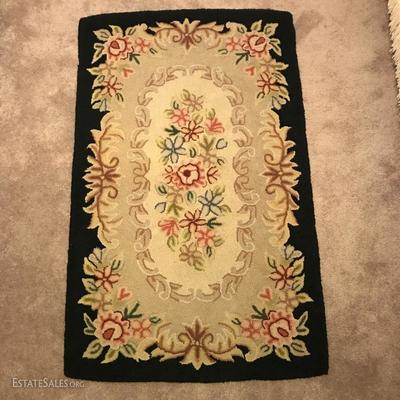 1930's Hooked Rug 55" x 34"
60.00