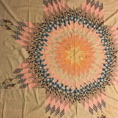 1920's Texas Star Quilt Top Full Size
40.00