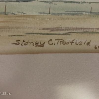Sidney C. Redfield (signature)