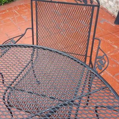 Wrought Iron Patio Set