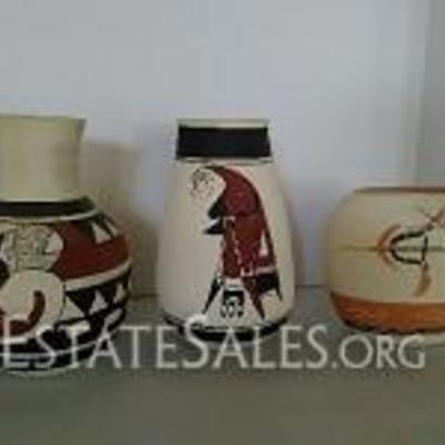Mexican Pottery Vases