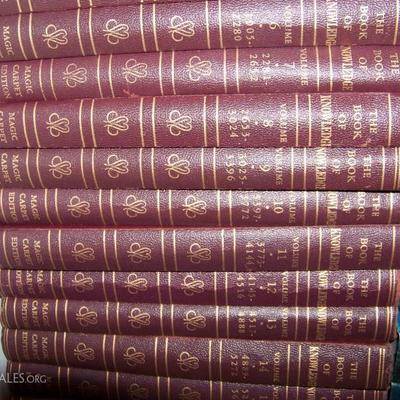 Complete 20-volume set of Book of Knowledge. Also have annual editions 1955-1982.
