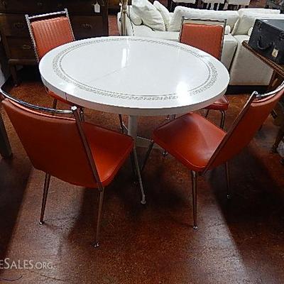 Mid-Century Dinette table and chairs