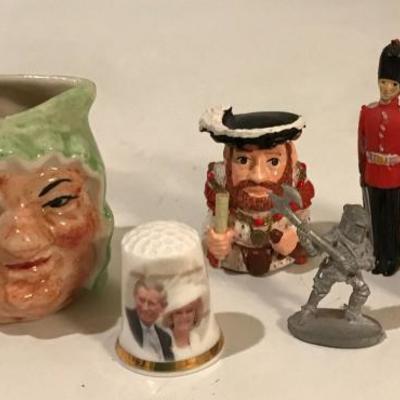 Artone England Hand Painted Mini Toby