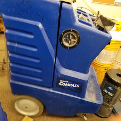 Heavy duty floor and carpet cleaning machines and attachments. (this is only a small sample of the inventory