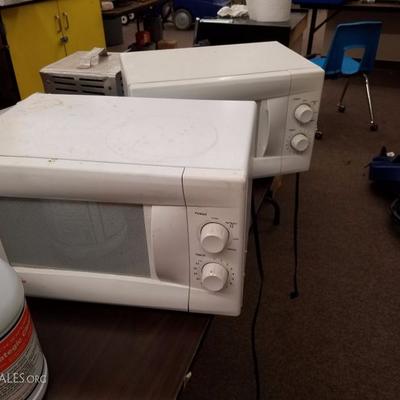 small microwave, great for dorm room