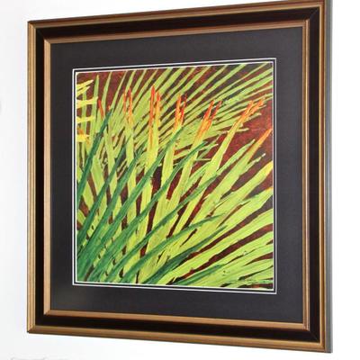 Indonesian tropical plant framed prints