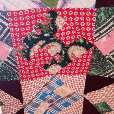 Vintage handmade quilts