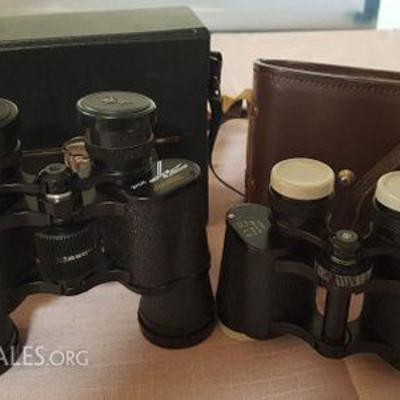 FVM061 Hialeah & Tasco Binoculars with Cases

